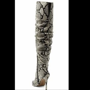 Vince Camuto Snake Skin Boots